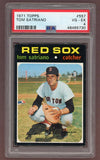 1971 Topps Baseball #557 Tom Satriano Red Sox PSA 4 VG-EX 518365