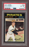 1971 Topps Baseball #562 Dave Giusti Pirates PSA 6 EX-MT 518366