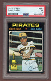 1971 Topps Baseball #582 Dave Cash Pirates PSA 5 EX 518376