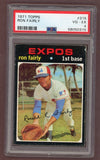 1971 Topps Baseball #315 Ron Fairly Expos PSA 4 VG-EX 518390