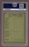 1971 Topps Baseball #331 World Series Game 5 Robinson PSA 5 EX mc 518401