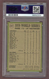 1971 Topps Baseball #331 World Series Game 5 Robinson PSA 4 VG-EX 518402