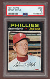 1971 Topps Baseball #352 Denny Doyle Phillies PSA 5 EX 518416