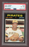 1971 Topps Baseball #368 Bob Veale Pirates PSA 6 EX-MT 518426