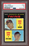 1971 Topps Baseball #391 Steve Brye Twins PSA 5 EX 518440