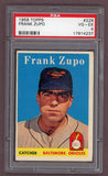 1958 Topps Baseball #229 Frank Zupo Orioles PSA 4 VG-EX 518447