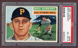 1956 Topps Baseball #209 Max Surkont Pirates PSA 6 EX-MT 518460