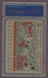 1956 Topps Baseball #185 Bill Bruton Braves PSA 6 EX-MT 518479