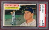 1956 Topps Baseball #222 Dave Philley Orioles PSA 6 EX-MT 518480