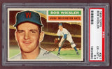 1956 Topps Baseball #327 Bob Wiesler Senators PSA 6.5 EX-MT+ 518504