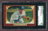 1955 Bowman Baseball #100 Tom Morgan Yankees SGC 5 EX 518533