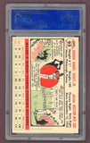 1956 Topps Baseball #093 George Susce Red Sox PSA 6 EX-MT White 518566