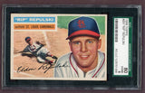 1956 Topps Baseball #201 Rip Repulski Cardinals SGC 6 EX-MT 518574