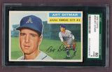 1956 Topps Baseball #258 Art Ditmar A's SGC 6 EX-MT 518575