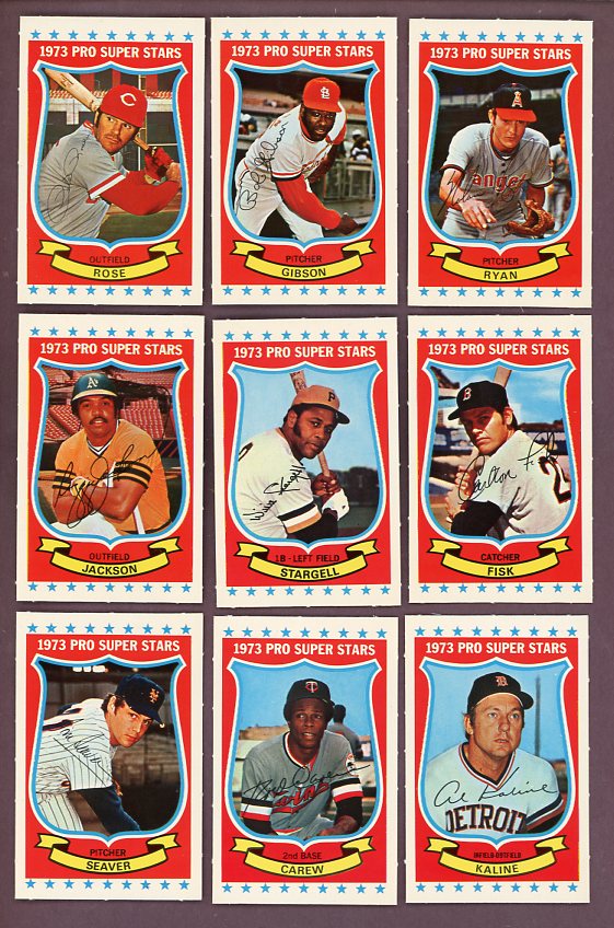 1973 Kelloggs Baseball Complete Set Ryan Seaver Jackson 518582