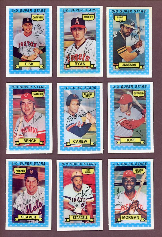 1974 Kelloggs Baseball Complete Set Ryan Seaver Jackson 518583