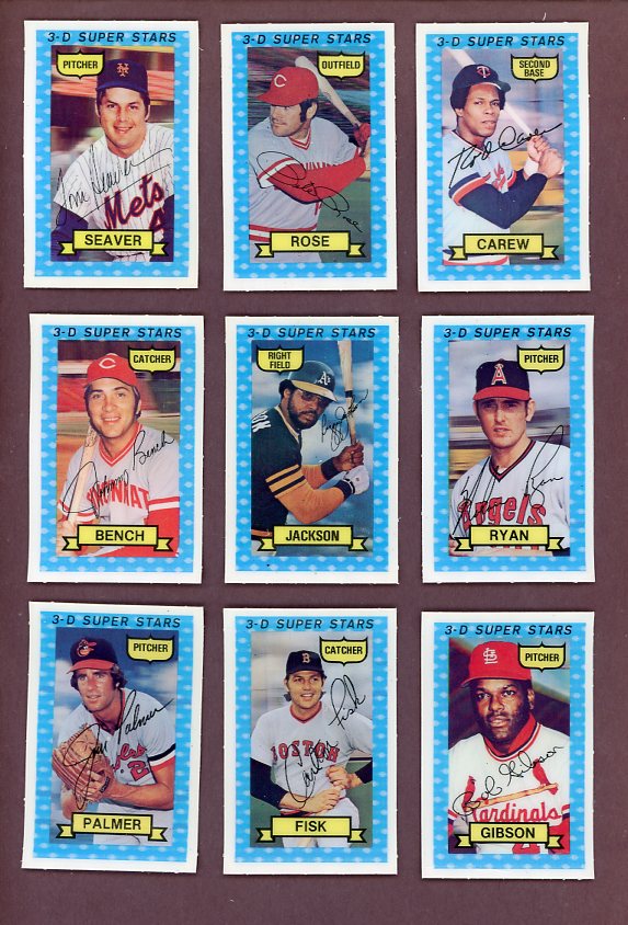 1974 Kelloggs Baseball Complete Set Seaver Ryan Jackson 518586