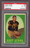 1958 Topps Football #066 Bart Starr Packers PSA 6 EX-MT 518636