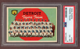 1959 Topps Baseball #329 Detroit Tigers Team PSA 6 EX-MT 518639