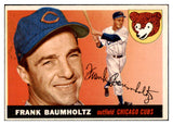 1955 Topps Baseball #172 Frank Baumholtz Cubs EX-MT 518647