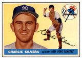 1955 Topps Baseball #188 Charlie Silvera Yankees NR-MT 518648