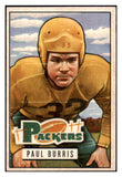 1951 Bowman Football #089 Paul Burris Packers EX-MT 518661