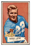 1952 Bowman Small Football #078 Bobby Layne Lions VG 518667