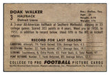 1952 Bowman Small Football #003 Doak Walker Lions EX+/EX-MT 518669