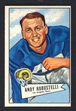 1952 Bowman Small Football #085 Andy Robustelli Rams EX 518675