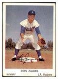 1960 Bell Brand #017 Don Zimmer Dodgers VG-EX 518681