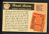 1955 Bowman Baseball #179 Hank Aaron Braves VG-EX 518686