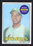 1969 Topps Baseball #260 Reggie Jackson A's EX/EX+ 518689