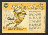 1960 Topps Baseball #563 Mickey Mantle A.S. Yankees EX-MT 518693