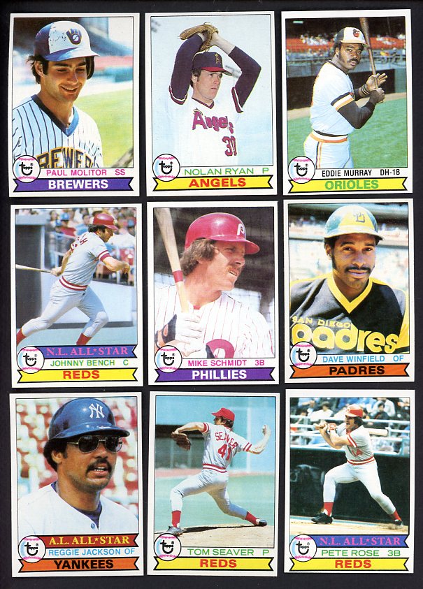 1979 Topps Baseball Near Set (No Smith) EX-MT Ryan Brett Rose 518710