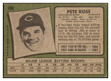 1971 Topps Baseball #100 Pete Rose Reds VG-EX 518721