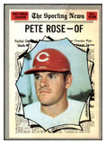 1970 Topps Baseball #458 Pete Rose A.S. Reds VG-EX 518723