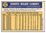 1970 Topps Baseball #350 Roberto Clemente Pirates EX+/EX-MT 518725