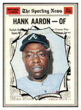 1970 Topps Baseball #462 Hank Aaron A.S. Braves VG-EX 518727