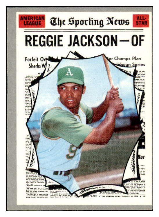 1970 Topps Baseball #459 Reggie Jackson A.S. A's VG-EX 518732