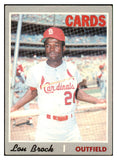 1970 Topps Baseball #330 Lou Brock Cardinals VG-EX 518733