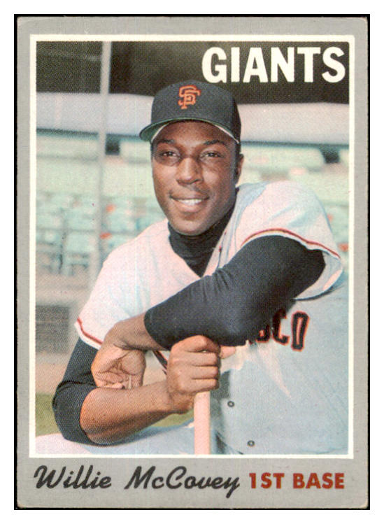 1970 Topps Baseball #250 Willie McCovey Giants EX 518734