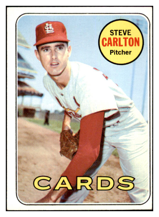 1969 Topps Baseball #255 Steve Carlton Cardinals EX-MT 518738