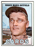 1967 Topps Baseball #045 Roger Maris Cardinals NR-MT 518740