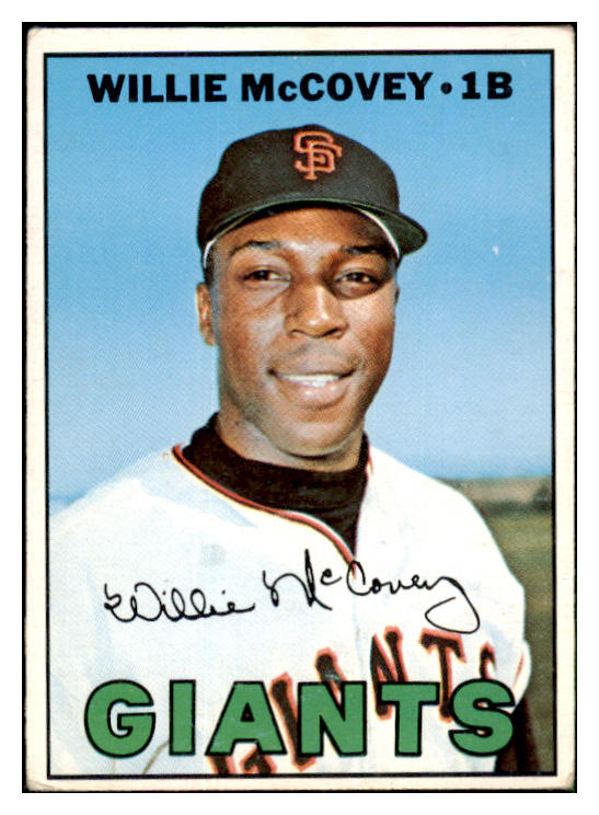 1967 Topps Baseball #480 Willie McCovey Giants VG-EX 518745