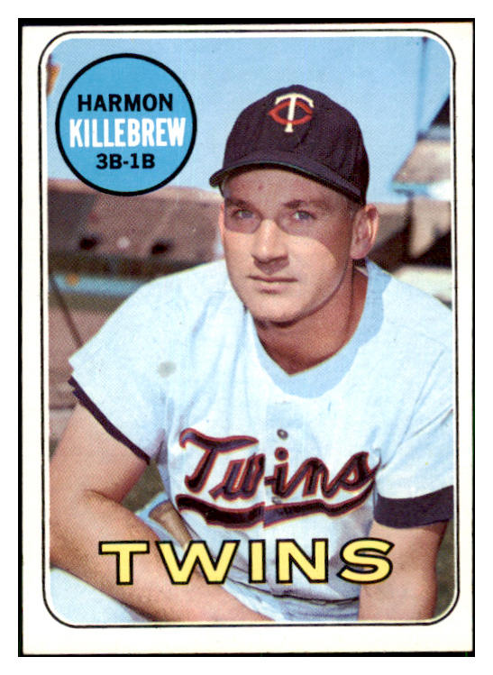 1969 Topps Baseball #375 Harmon Killebrew Twins EX-MT 518749