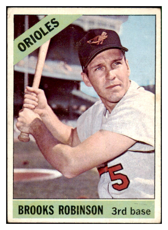 1966 Topps Baseball #390 Brooks Robinson Orioles VG 518760