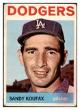 1964 Topps Baseball #200 Sandy Koufax Dodgers Fair 518763