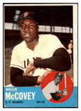 1963 Topps Baseball #490 Willie McCovey Giants VG-EX 518766