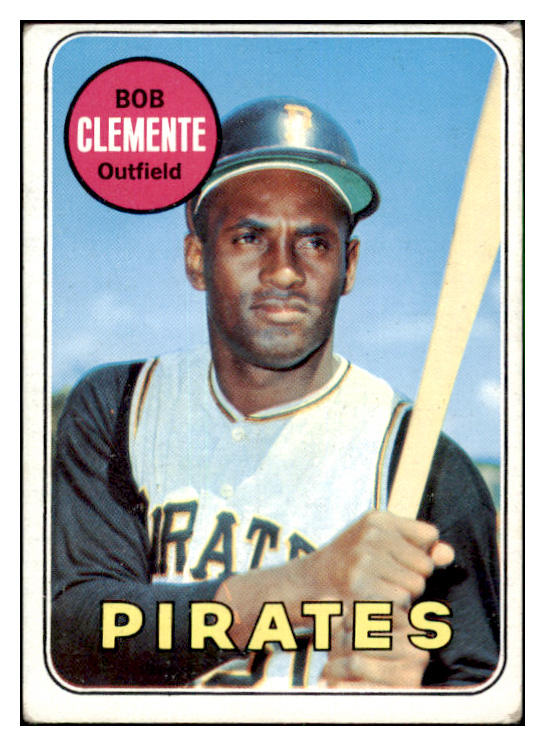 1969 Topps Baseball #050 Roberto Clemente Pirates VG-EX 518773