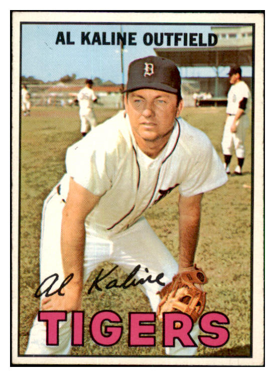 1967 Topps Baseball #030 Al Kaline Tigers EX-MT 518794